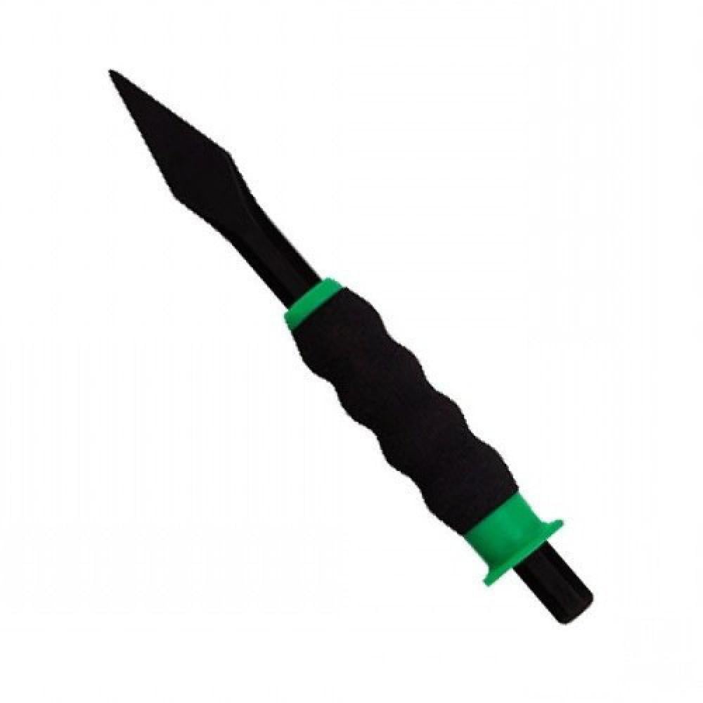 Зубило ручное TOPTUL HCBC0718 конусообразный в защитном чехле 7x180 (8-22-50841)