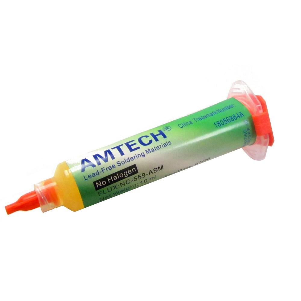 Флюс Amtech NC-559-ASM, не потребують очищення після пайки SMD/BGA/PGA/PLCC/QFP/CSP (9436102) - фото 1