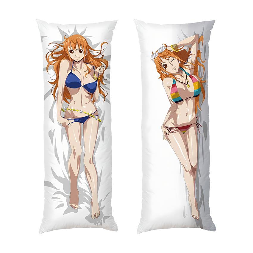 Подушка дакимакура Nami Girl One Piece габардин 150х50 см
