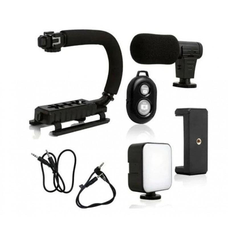 Набір Тримач для смартфона/Студійне світло/Мікрофон/Пульт - фото 13