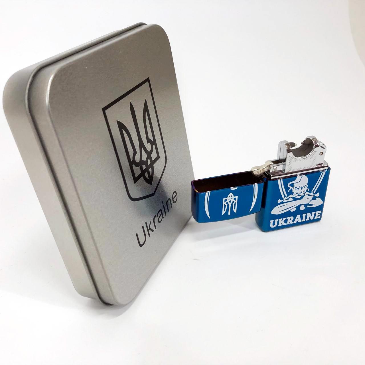 Зажигалка дуговая электроимпульсная зажигалка USB Украина Синий (HL-449) - фото 16 Зажигалка дуговая электроимпульсная зажигалка USB Украина Синий (HL-449) - фото 16