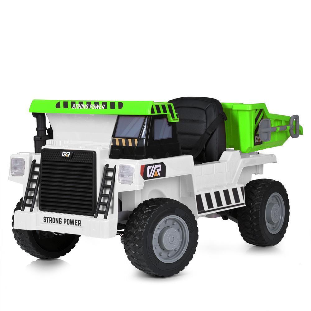 Детский электромобиль Bambi JS3198EBLR грузовик 4WD Белый