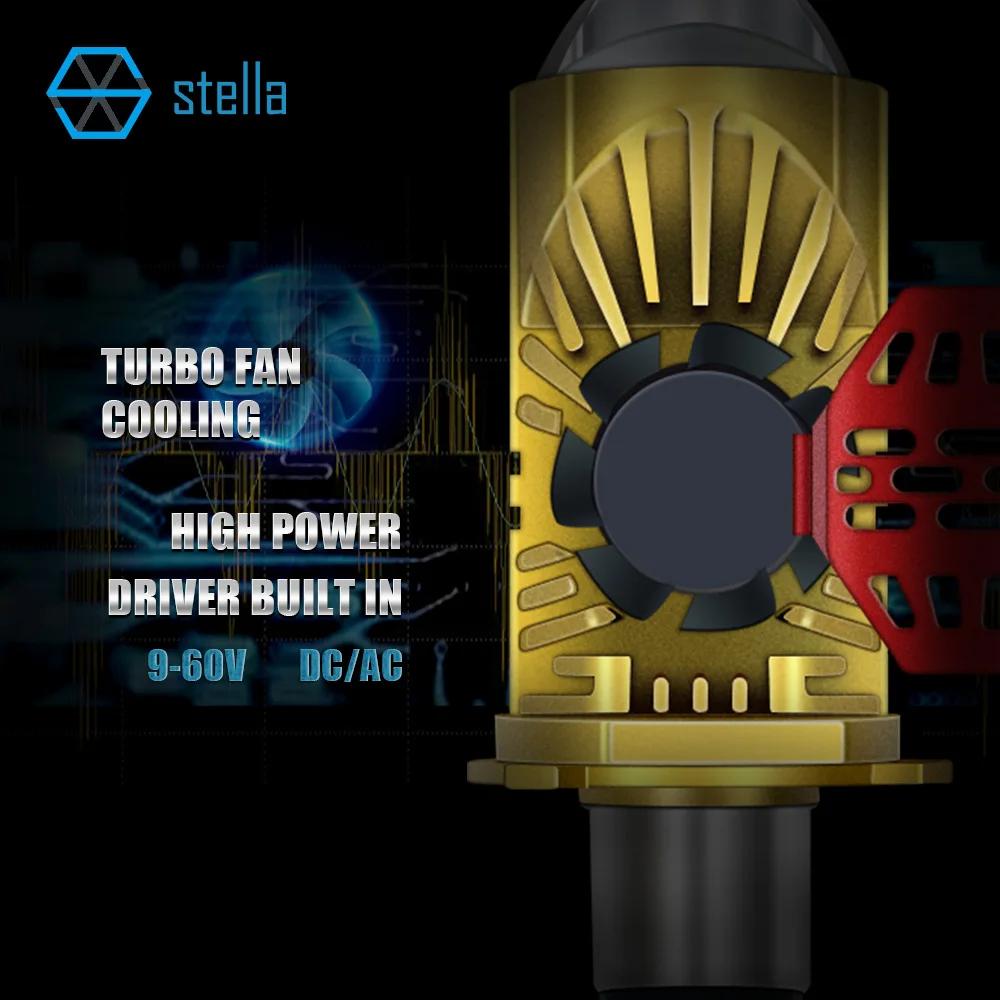 Автомобильные мини-линзы LED H4 Bi-LED 100W 26000Lm 6000K IP68 2 шт. - фото 3