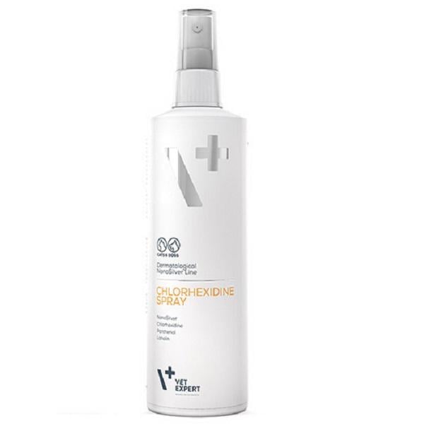 Спрей при дерматологических заболеваниях у собак и кошек VetExpert NanoSilver Moisturizing Spra увлажняющий 100 мл (5902414201415)