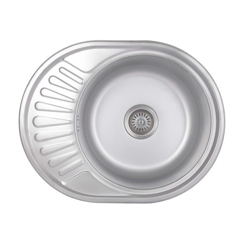 Мойка кухонная Brinex 5745 0,8 мм Satin (BRIN5745SAT08) Мойка кухонная Brinex 5745 0,8 мм Satin (BRIN5745SAT08)