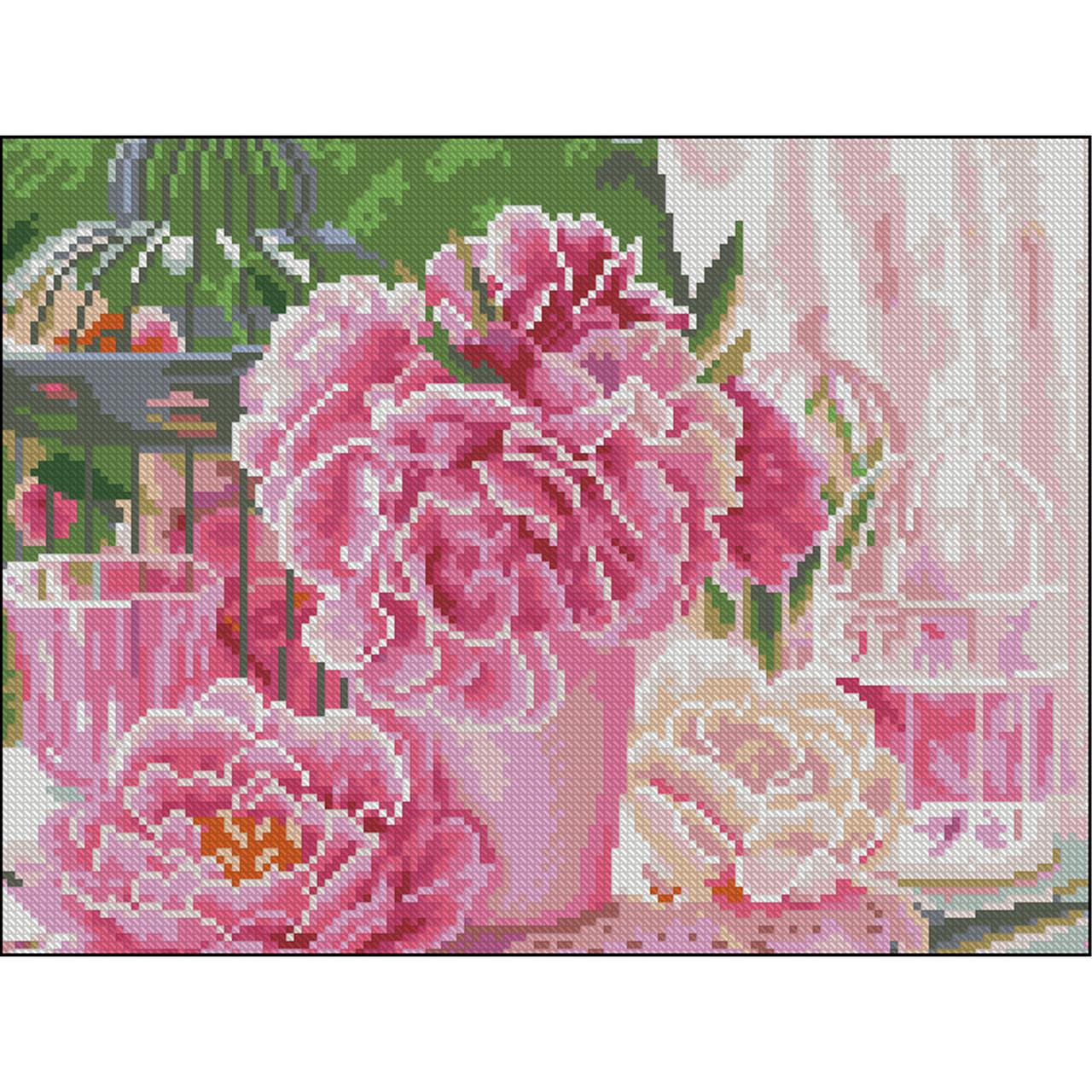 Алмазная мозаика Strateg Весеннее настроение без подрамника 30х40 см (ZAV3040-33)