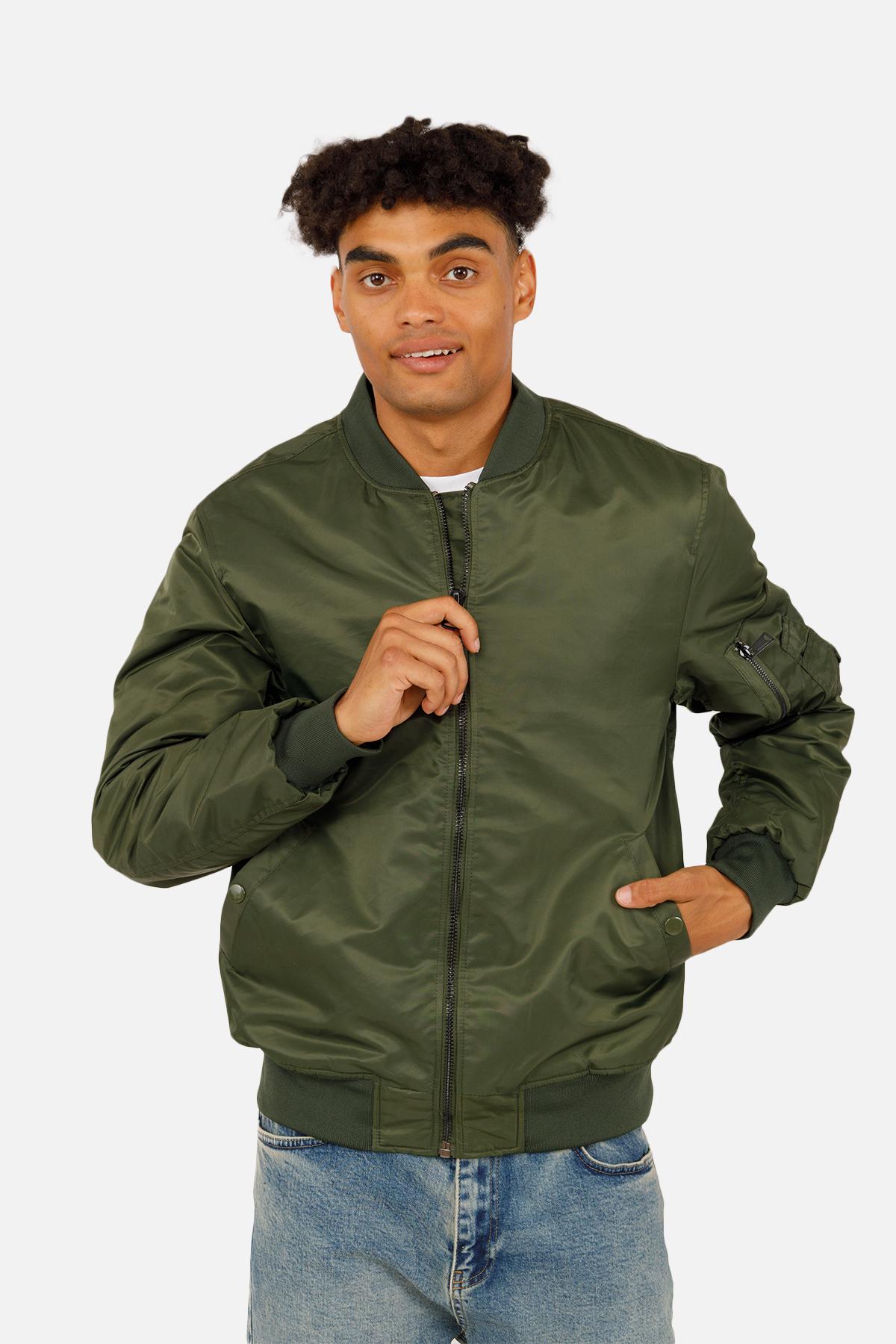 Куртка мужская ЦБ-00254583 р. 52 Хаки (28422140) - фото 6 Куртка мужская ЦБ-00254583 р. 52 Хаки (28422140) - фото 6