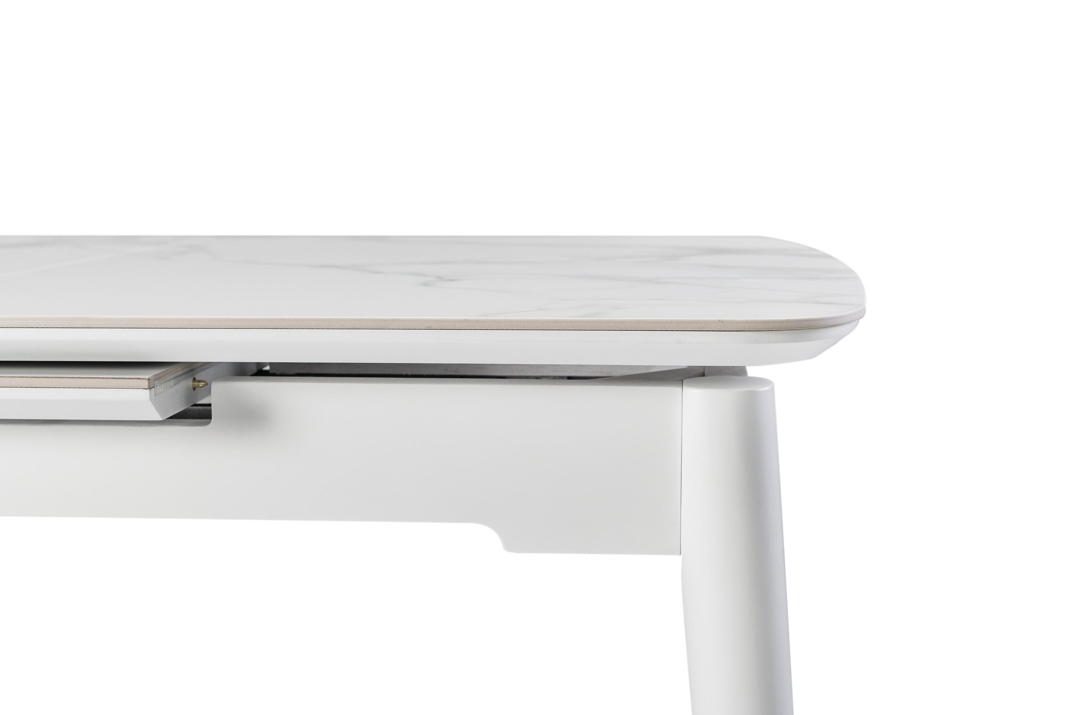 Стол обеденный раскладной Ветро 1200-1600/800/760 мм Вайд клауд/Белый(TМ-76) - фото 9 Стол обеденный раскладной Ветро 1200-1600/800/760 мм Вайд клауд/Белый(TМ-76) - фото 9