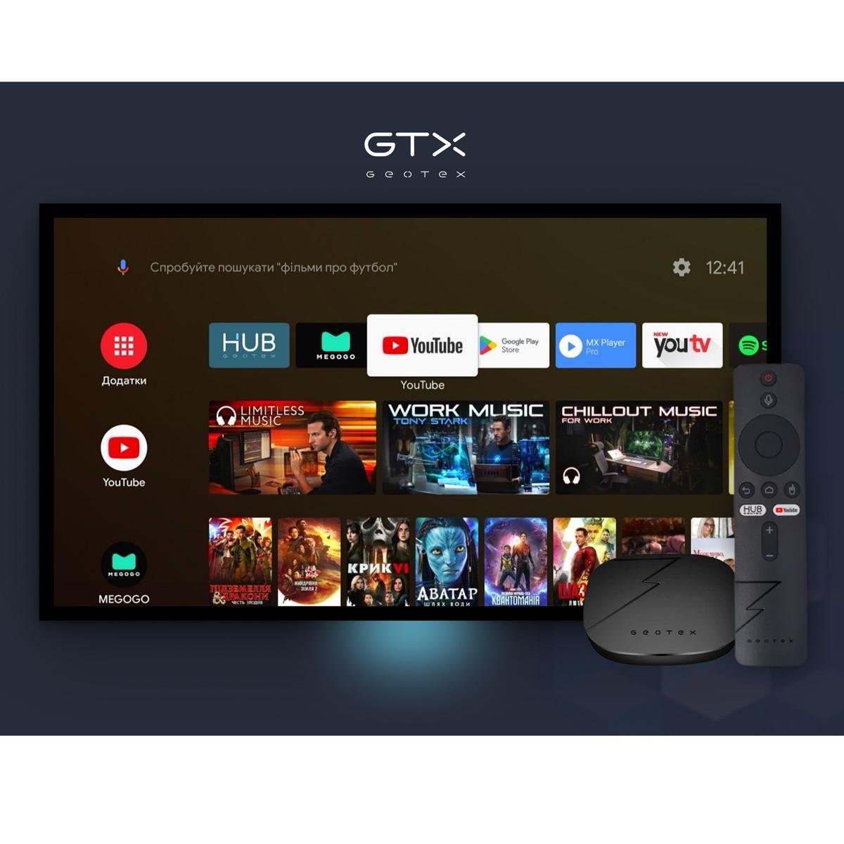 Медіаплеєр смарт HD Geotex GTX-R3i 2/16Gb Android11 TVbox 4K Ultra HD та HDR10+ Wi-Fi dual Ethernet с Bluetooth 5.0 Black (170402) - фото 9
