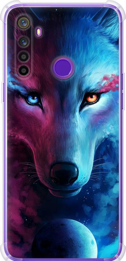 Чехол на Realme 5 Арт-волк (3999sp-1862-42517) Чехол на Realme 5 Арт-волк (3999sp-1862-42517)