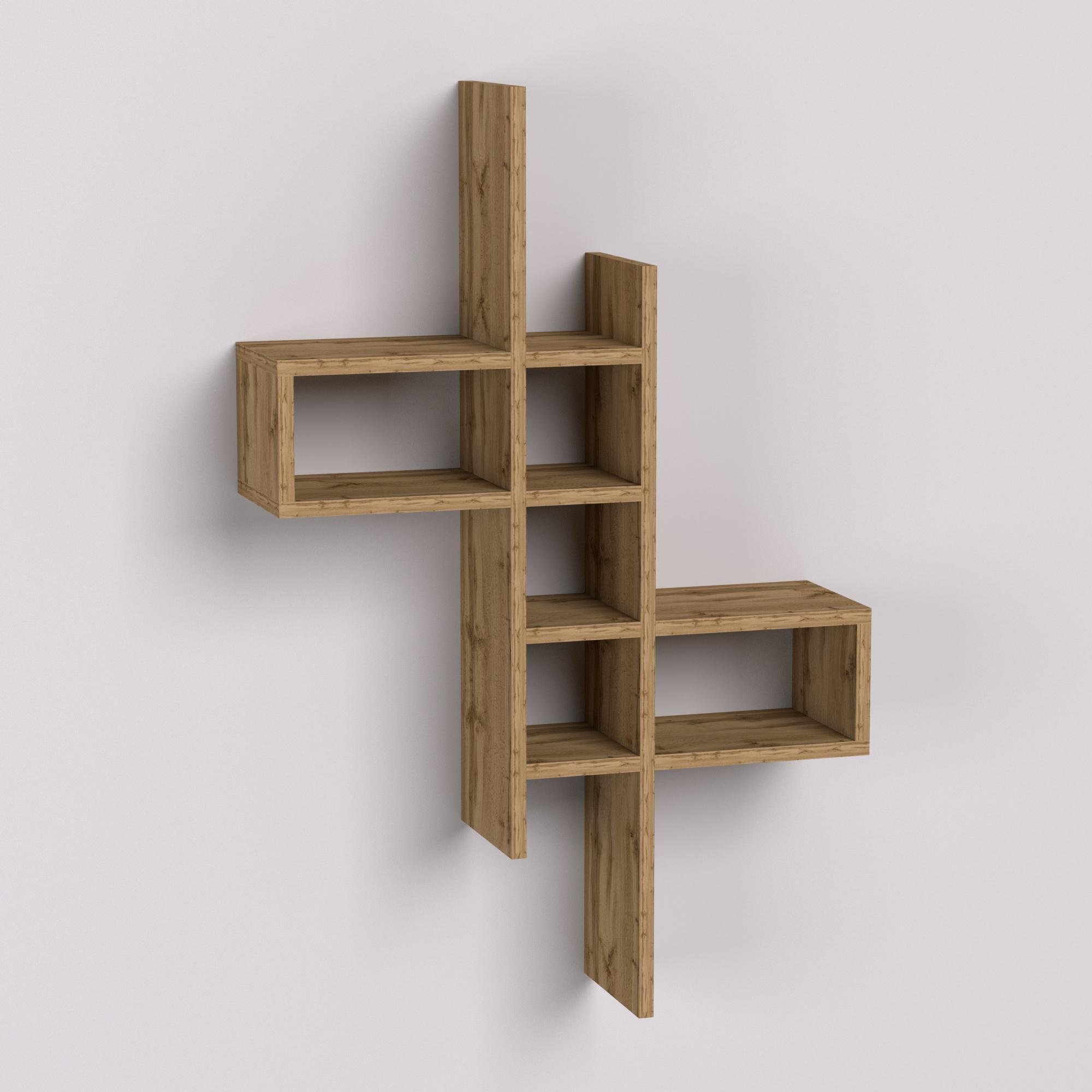 Полиця підвісна П-2 630х180х960 мм Дуб Тахо (22993) - фото 1 Полиця підвісна П-2 630х180х960 мм Дуб Тахо (22993) - фото 1