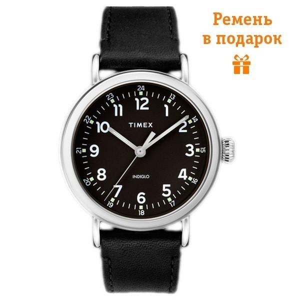 Наручний годинник чоловічий Timex Standard кварцевий Silver (Tx2t20200) Наручний годинник чоловічий Timex Standard кварцевий Silver (Tx2t20200)