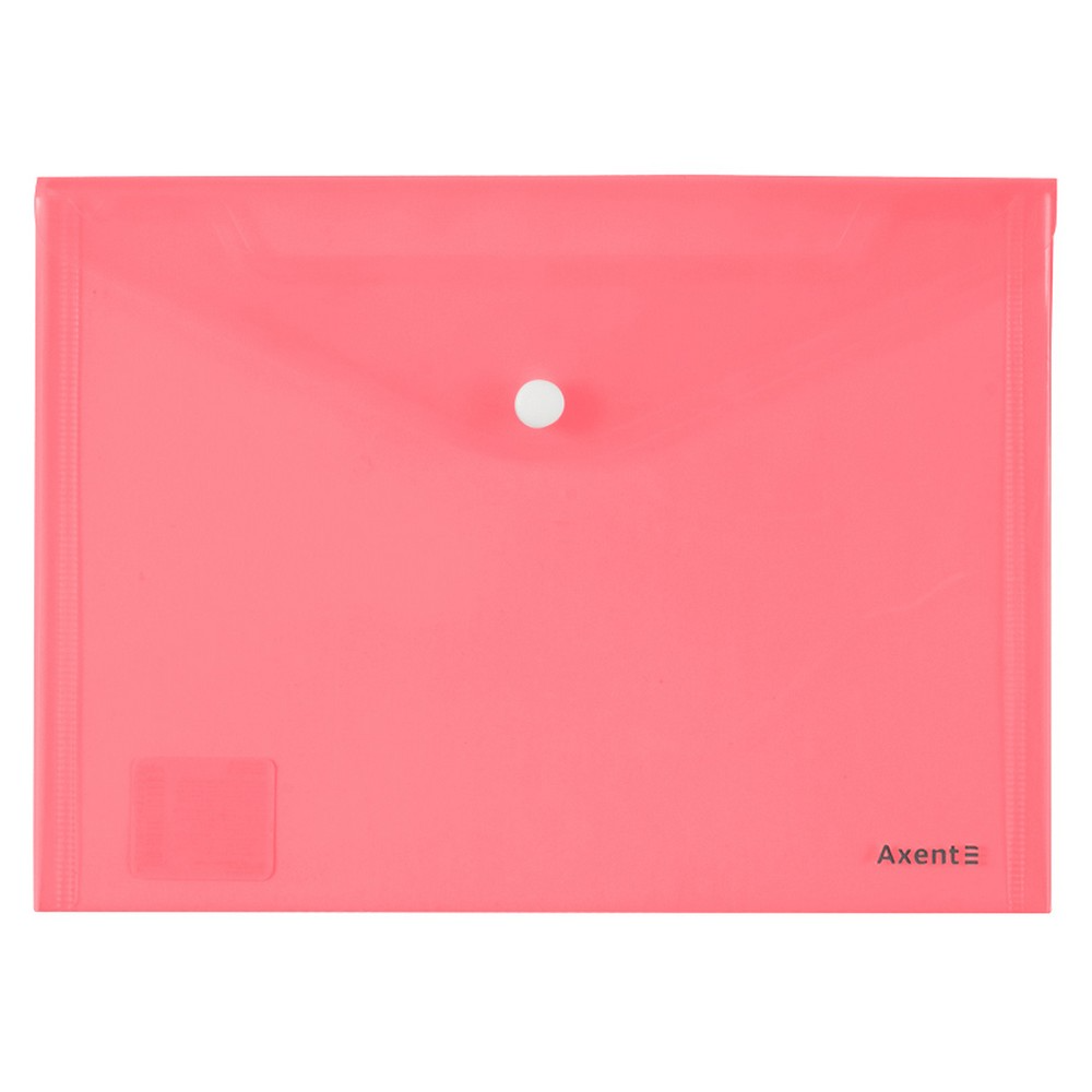 Папка на кнопке А4 Axent 12 шт. Красный (1402-24/2-A)