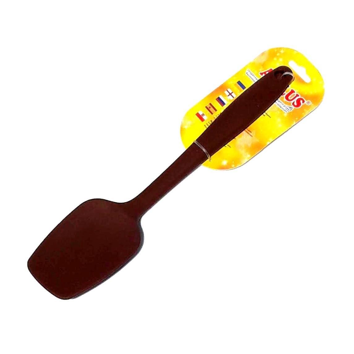 Силіконова лопатка на дерев'яній основі A-Plus #771 27.5 см (204810)