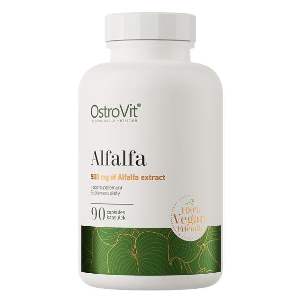 Люцерна OstroVit Alfalfa 500 мг 90 капс. (000027258)