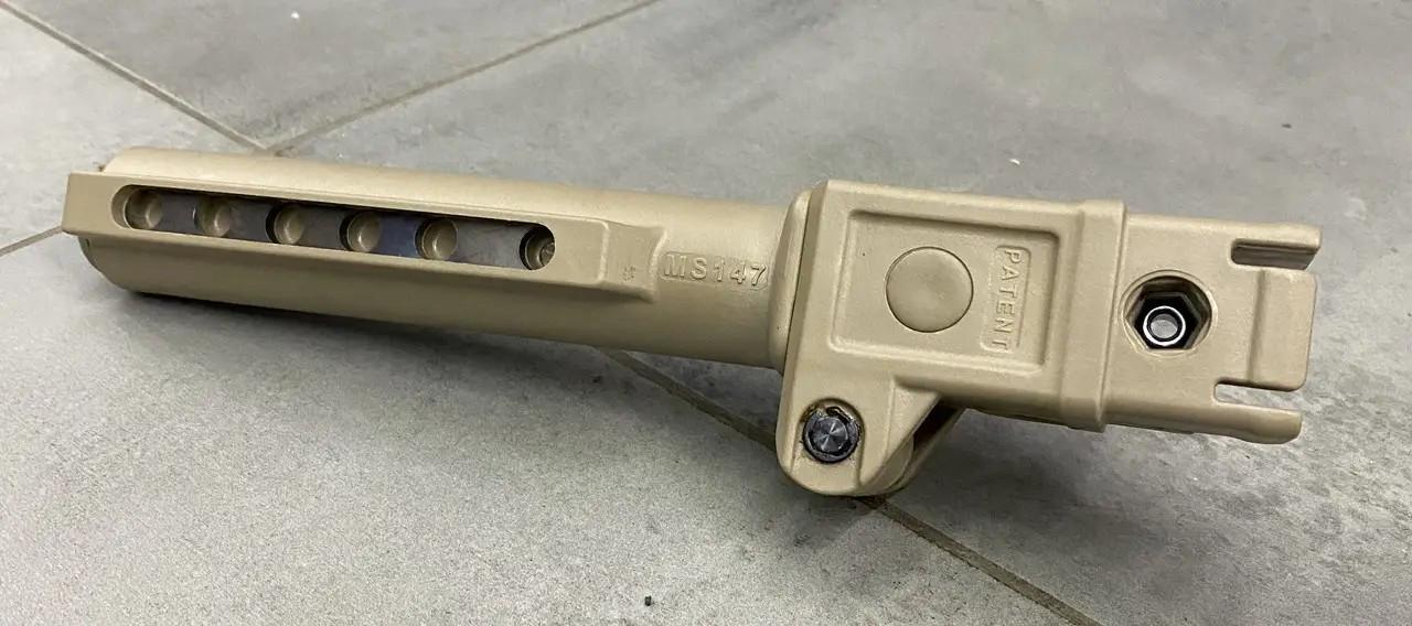 Труба складная для приклада DLG Tactical DLG-147 AK Mil-Spec Койот (241772) - фото 4 Труба складная для приклада DLG Tactical DLG-147 AK Mil-Spec Койот (241772) - фото 4