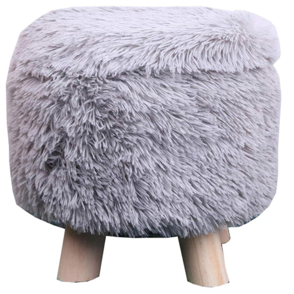 Пуф для хранения вещей Fluffy 28х30 см (R33440-2) - фото 1 Пуф для хранения вещей Fluffy 28х30 см (R33440-2) - фото 1