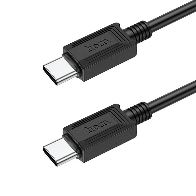Кабель синхронизации Hoco X73 Type-C-Type-C 60 W 1 м Black (3_02119) - фото 2