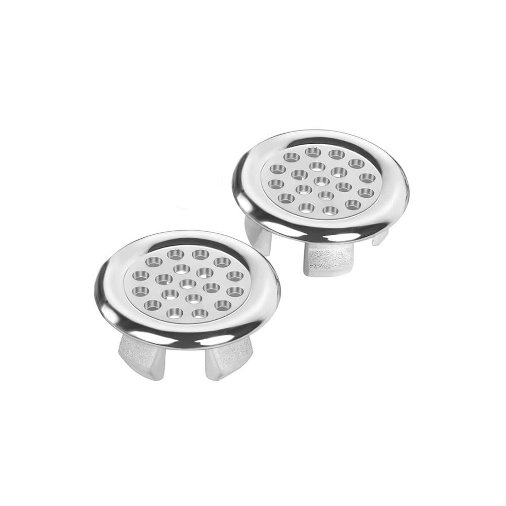 Накладка декоративна універсальна решітка на перелив 2 шт. Сріблястий (3000003809)