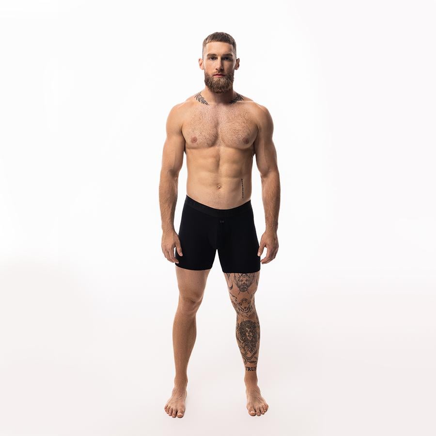 Боксери чоловічі анатомічні MAN's SET Intimate PRO Sport BL180-01 XL Чорний - фото 3 Боксери чоловічі анатомічні MAN's SET Intimate PRO Sport BL180-01 XL Чорний - фото 3