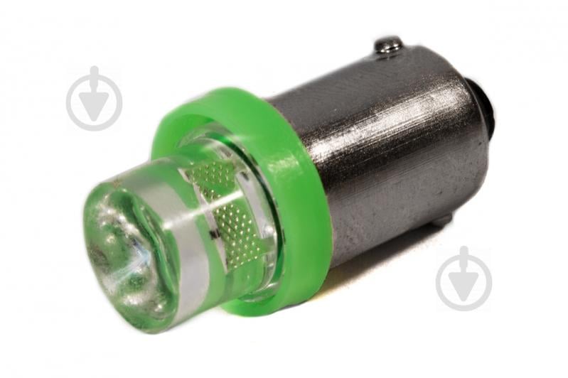 Светодиодная лампа AllLight T 8.5  1 диод LED BA9S 12V GREEN