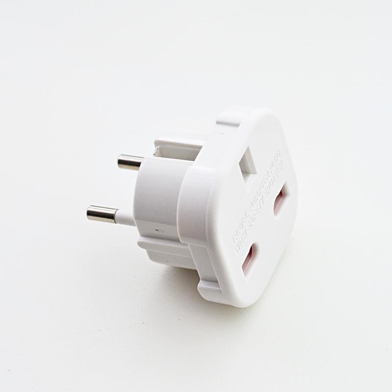 Перехідник мережевий ProZone AC9625 Compact UK to EU Plug Білий