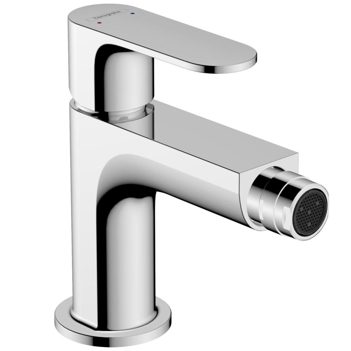 Смеситель для биде Hansgrohe Rebris S с донным клапаном pop-up Chrome (72210000)