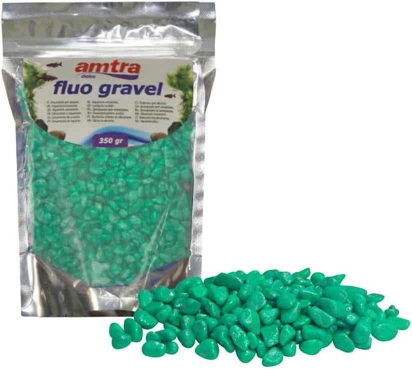 Грунт для аквариума Amtra Gravel 350 г Fluo Green (1441981347)