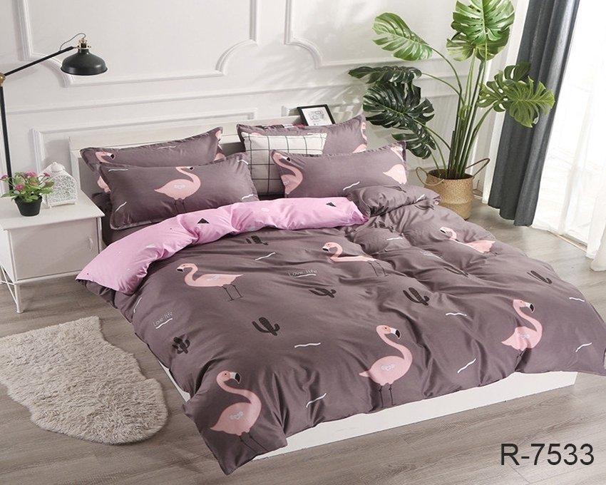 Комплект постельного белья TAGtekstil евро наволочки 70x70 см (R7533) Комплект постельного белья TAGtekstil евро наволочки 70x70 см (R7533)