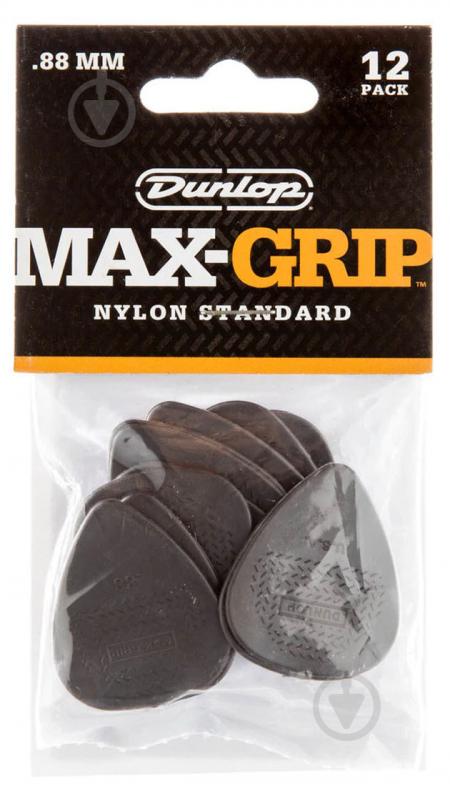Медиаторы Dunlop 449P.88 Max-Grip Nylon Standard Player's Pack 0.88 mm (12 шт.)