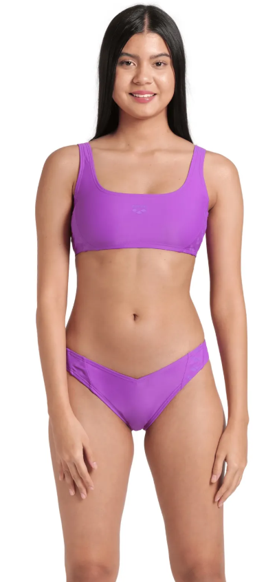 Купальник женский Arena TEAM STRIPE BIKINI BRALETTE 007057-990 XL (3468337515135)