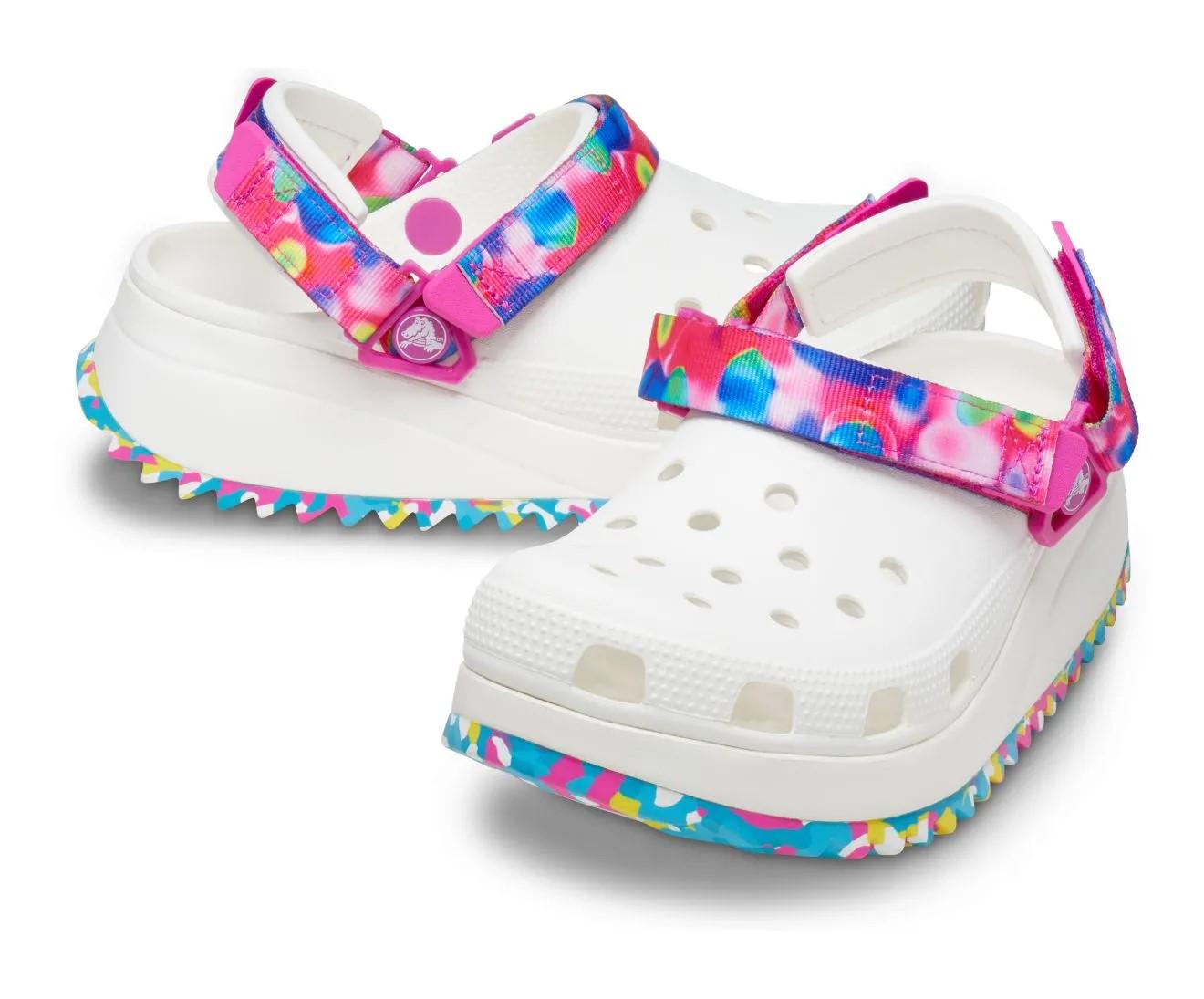 Сабо Crocs Classic Hiker Solarized р. W9/EUR 39-40 White/Multi (11909468)