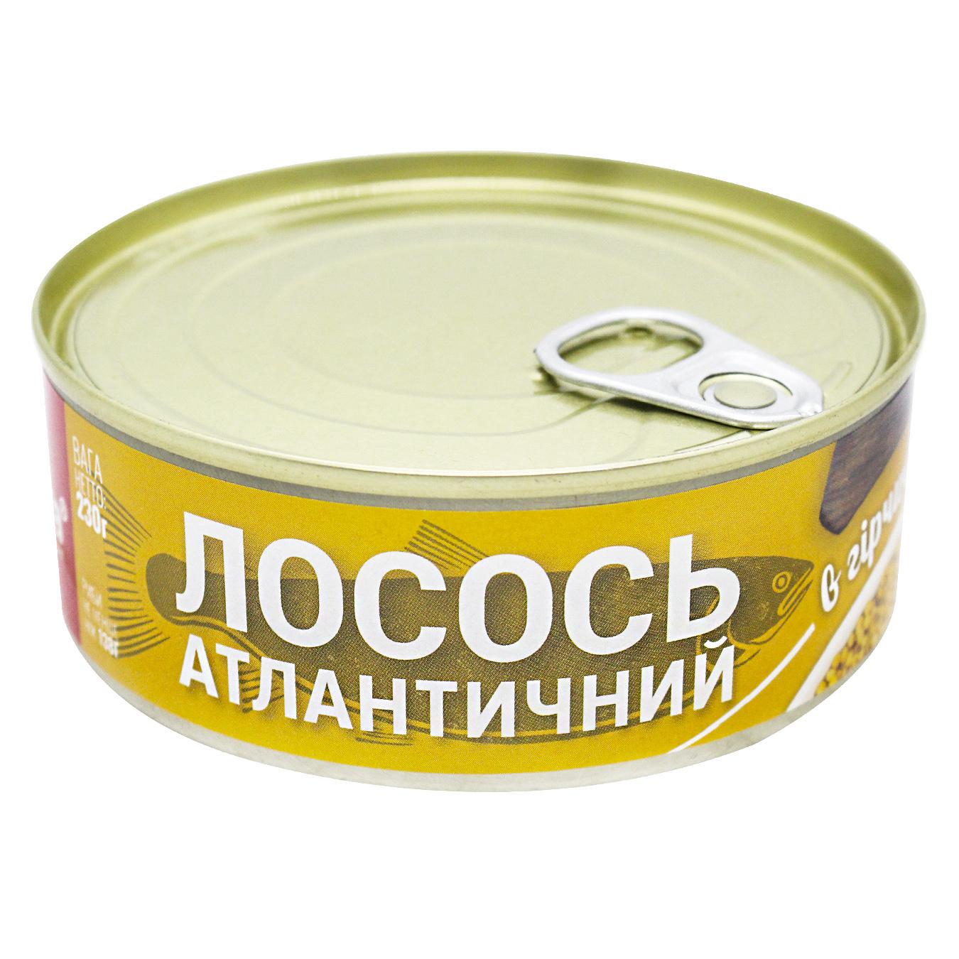 Лосось BANGA Атлантический в горчичном соусе 230 г