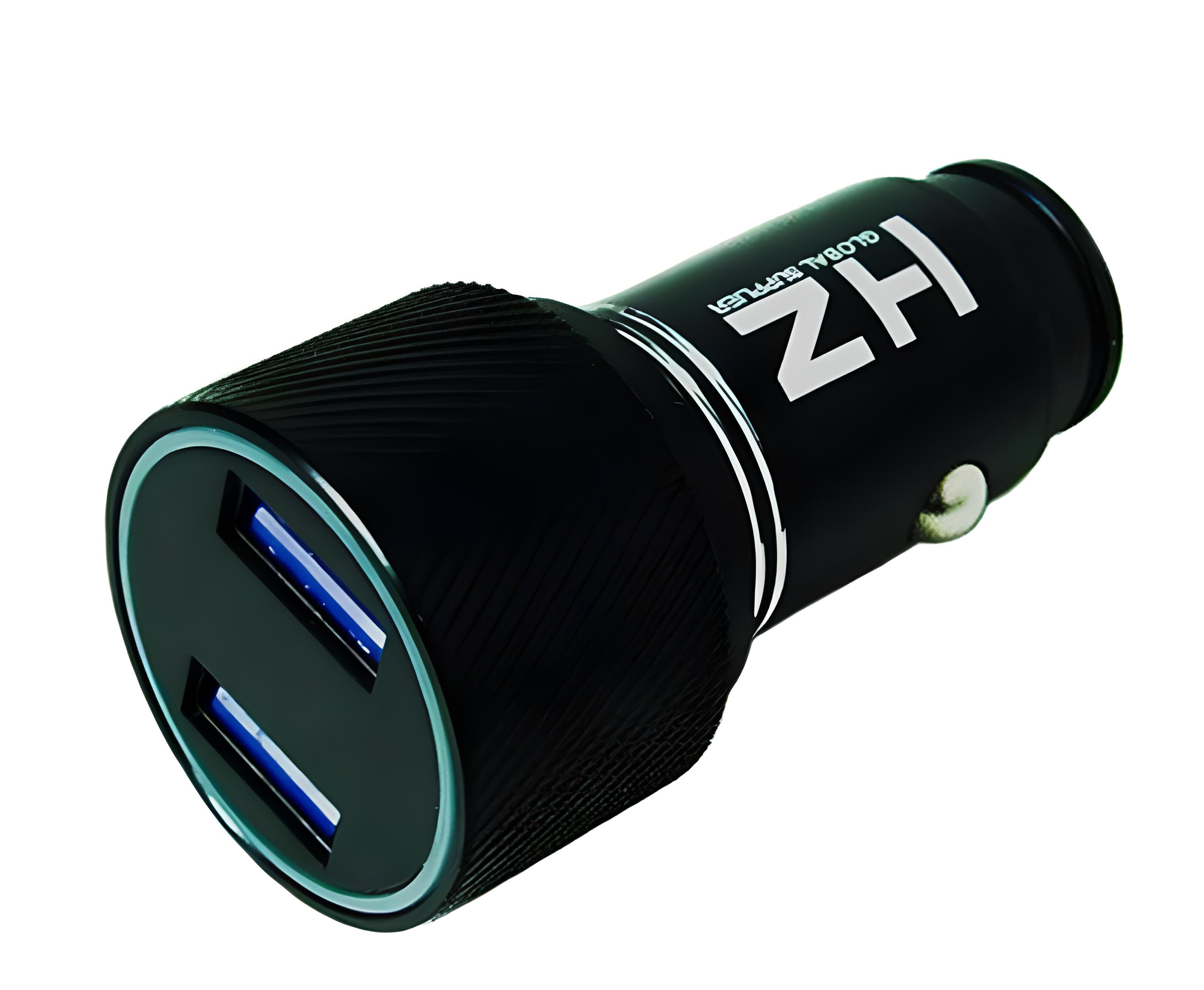 Автомобильное зарядное устройство 2-USB HZ HC7 Auto ID 3,1A Мatrix 13479 (IR004091)