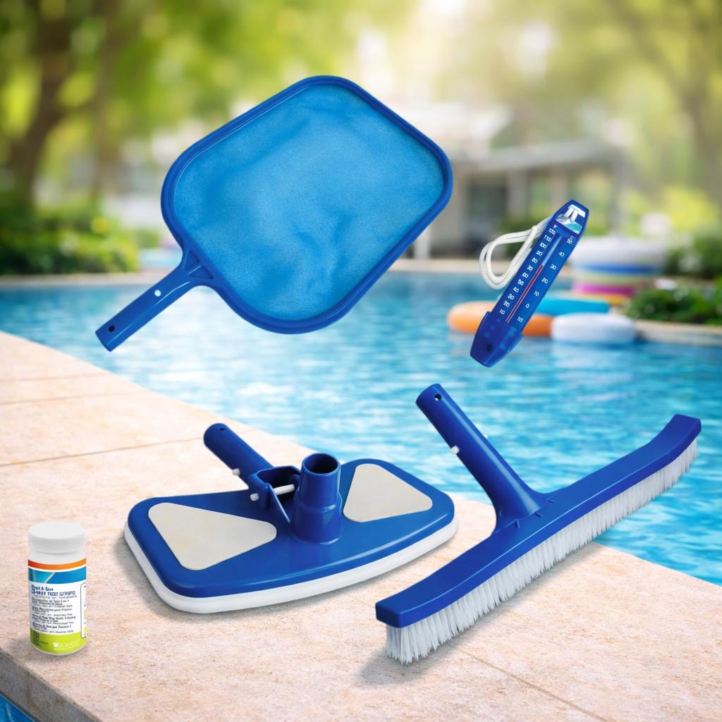 Комплект прибиральний для басейну Kokido Classic K112CBX з 5-ти предметів (31450)