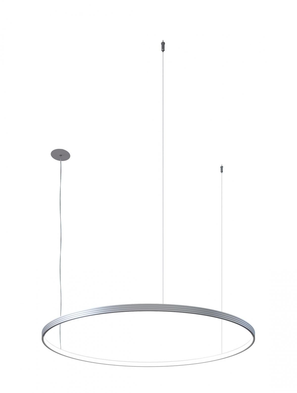 Подвесной светильник Kloodi Kd-Rg One Up 600 36 W 3К Alu (9423199) Подвесной светильник Kloodi Kd-Rg One Up 600 36 W 3К Alu (9423199)