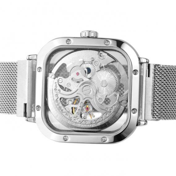 Наручные часы женские механические Forsining Eagle II со стальным корпусом Silver (99-96-1105) - фото 5 Наручные часы женские механические Forsining Eagle II со стальным корпусом Silver (99-96-1105) - фото 5