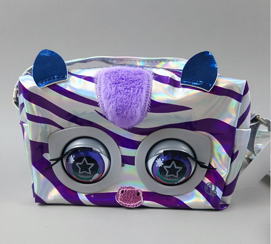 Інтерактивна сумочка з очками що рухаються C 62909 зебра 2 режими (C 62909-1)