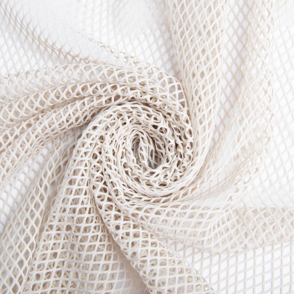 Тканина сітка Ельвіна Крем (24330)