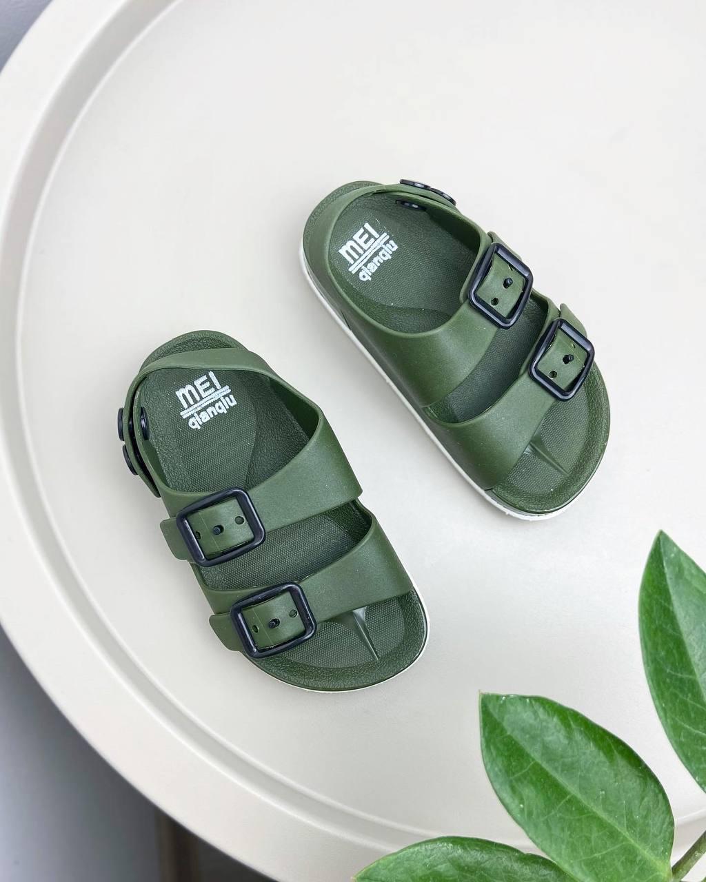 Босоножки детские р. 24 Хаки (85)