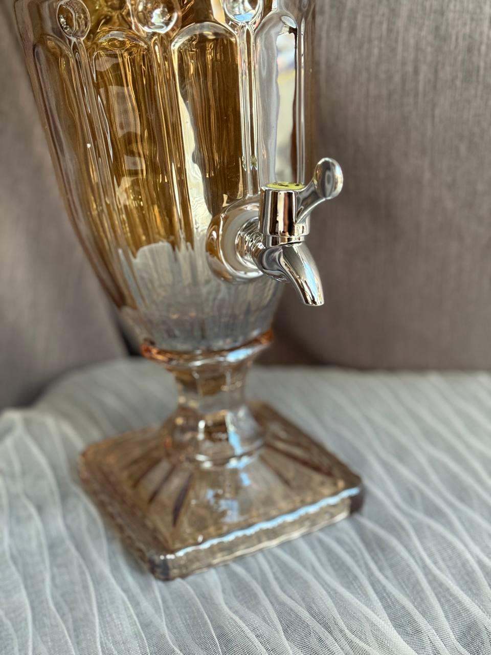 Лимонадниця скляна TS Kitchen 2 л Золотистий (HP4175) - фото 3 Лимонадниця скляна TS Kitchen 2 л Золотистий (HP4175) - фото 3