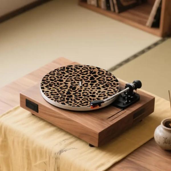 Килимок для вінілового програвача з повсті Леопардовий - фото 4 Килимок для вінілового програвача з повсті Леопардовий - фото 4