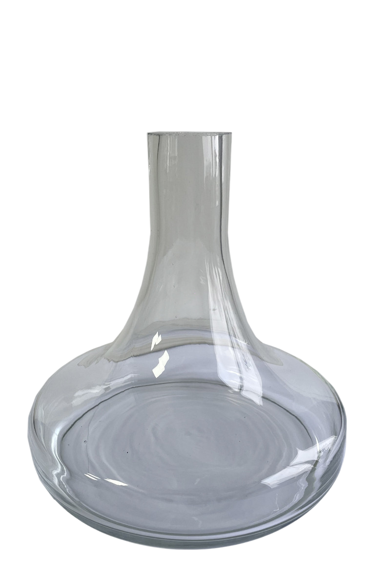 Колба для кальяна Booster GC-04 стеклянная колба под маленький кальян 20х4,6 см Прозрачный