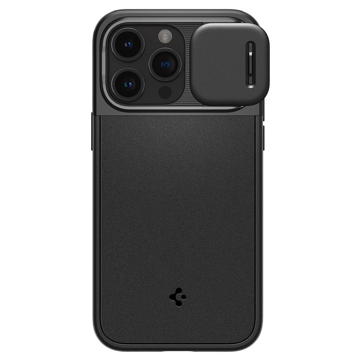 Чехол накладка для телефона Spigen Optik Armor MagFit Abyss для Apple iPhone 15 Pro Черный (ACS06738)