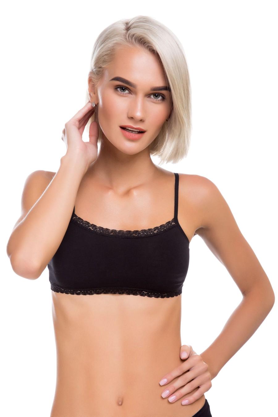 Топ с мягкой чашкой Fleri 65AA Черный (53665)