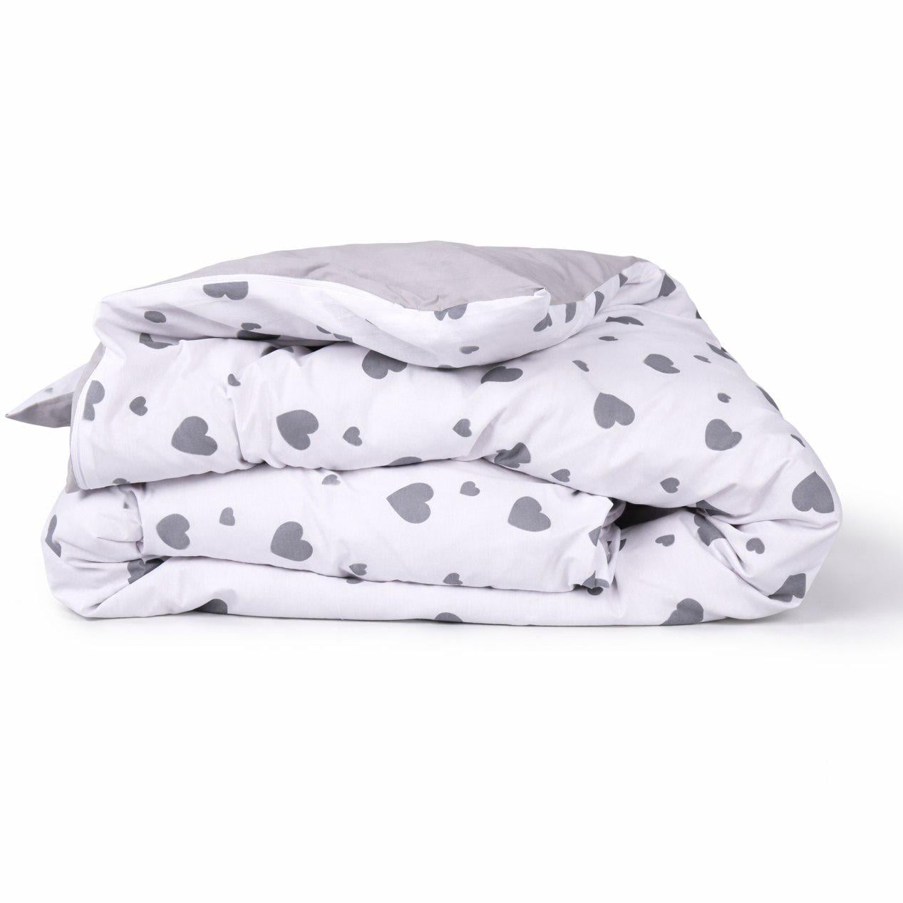 Пододеяльник PaniPava Love Grey бязь 110х140 см (70293839)