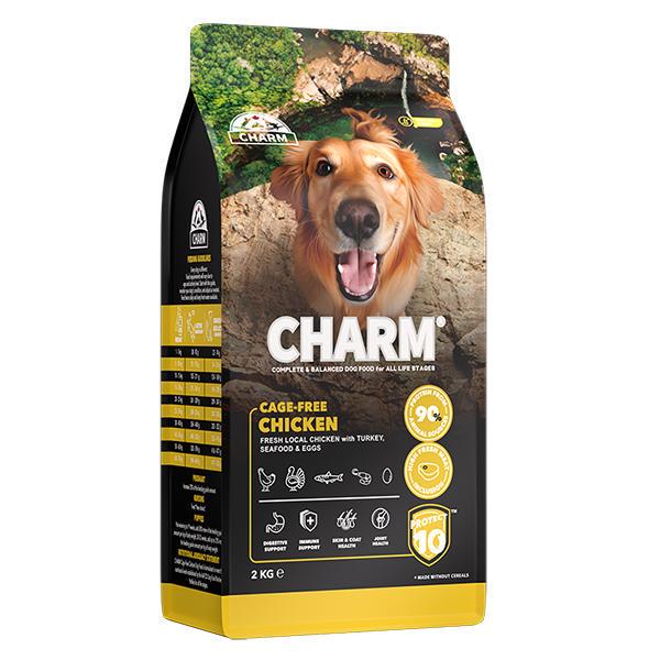 Корм для собак сухой Charm Cage-Free Chicken 2 кг - фото 1 Корм для собак сухой Charm Cage-Free Chicken 2 кг - фото 1