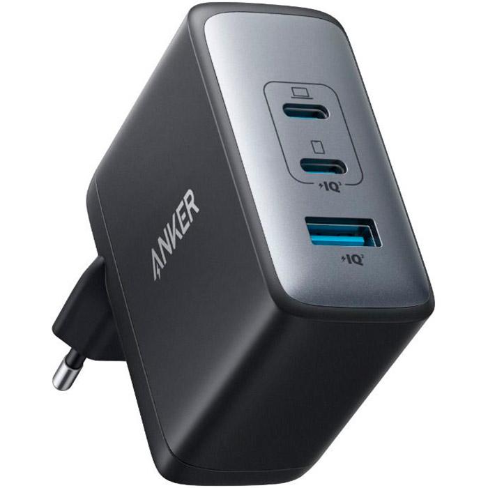 Зарядное устройство сетевое Anker PowerPort 736 Nano II USB-Cx2/USB-A 100 Вт Black (A2145G11)