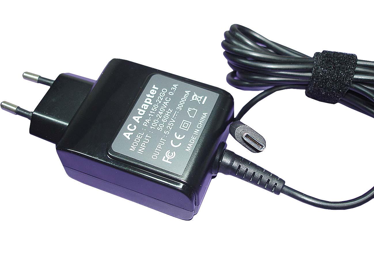Блок питания для планшета Asus 15W 5.25V 3A Type-C PA-1150-22GO