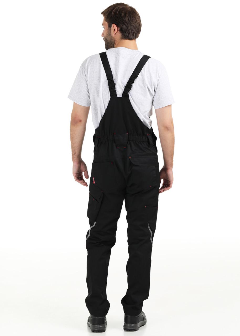 Полукомбинезон рабочий Патриот 55500037 р. 52-54 180-191 см Черный (2564966964) - фото 5